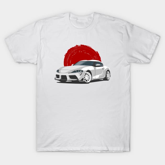 Toyota Supra MK5 (A90) T-Shirt by Rebellion Store